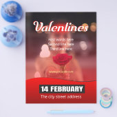 Valentijnsdag Flyer (Enkel)