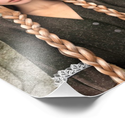 Valentijnsdag Foto Afdruk (Hoek)