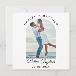 Valentijnsdag-foto 'Beter Samen' Feestdagenkaart