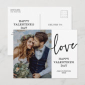 Valentijnsdag Foto Briefkaart (Voorkant / Achterkant)