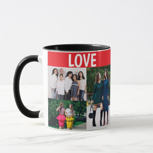 VALENTIJNSDAG FOTO COLLAGE KOFFIEBEEKER MOK (Links)