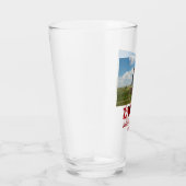 Valentijnsdag Foto Cute Couple Heart Love Glas (Rechts)