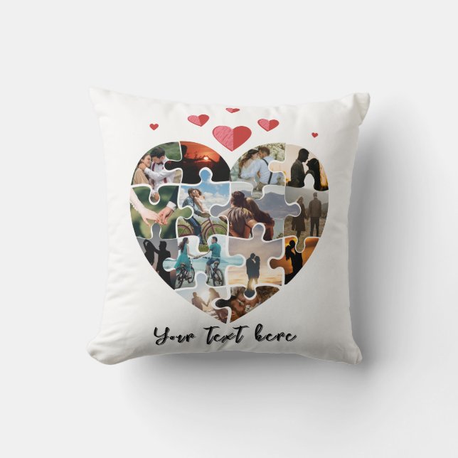 Valentijnsdag foto hart cadeau kussen (Voorkant)