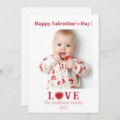 Valentijnsdag foto hart liefde (Voorkant / Achterkant)