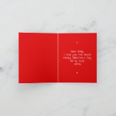 Valentijnsdag Foto Jij Bent Mijn Favoriete Schatje Kaart (Binnen)