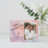 Valentijnsdag Foto Kaart voor Koppels (Staand voorkant)
