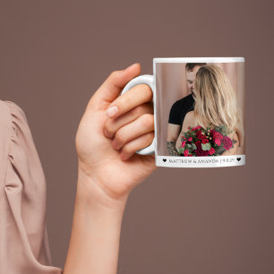 Valentijnsdag Foto Koppel Romantische Maatwerk  Koffiemok