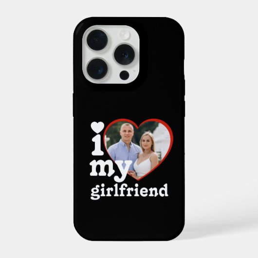 Valentijnsdag foto liefde personaliseren iPhone hoesje (Achterkant)