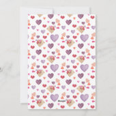 Valentijnsdag Foto Vakantie Kaart (Achterkant)