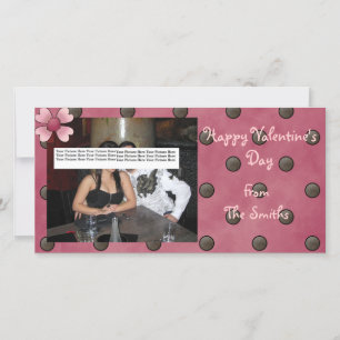 Valentijnsdag-fotokaart Feestdagenkaart