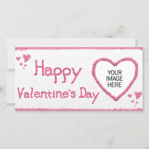 Valentijnsdag fotokaart feestdagenkaart