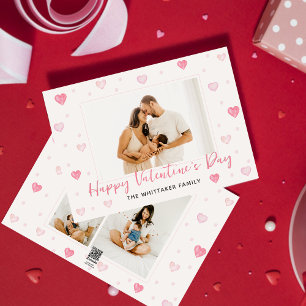 Valentijnsdag Fotokaart Sjabloon