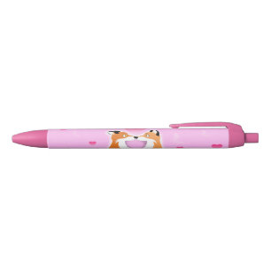 Valentijnsdag Fox Zwarte Inkt Pen