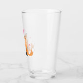 Valentijnsdag Foxes Glas (Links)