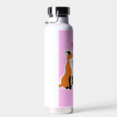 Valentijnsdag Foxes Waterfles (Rechts)