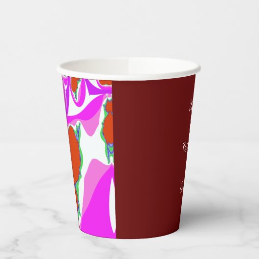 Valentijnsdag Fractal papieren bekers (Links)