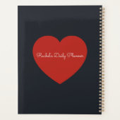 Valentijnsdag Framed Paar Planner (Achterkant)