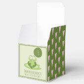 Valentijnsdag Frog Birthday Green Dank u Bedankdoosjes (Geopend)