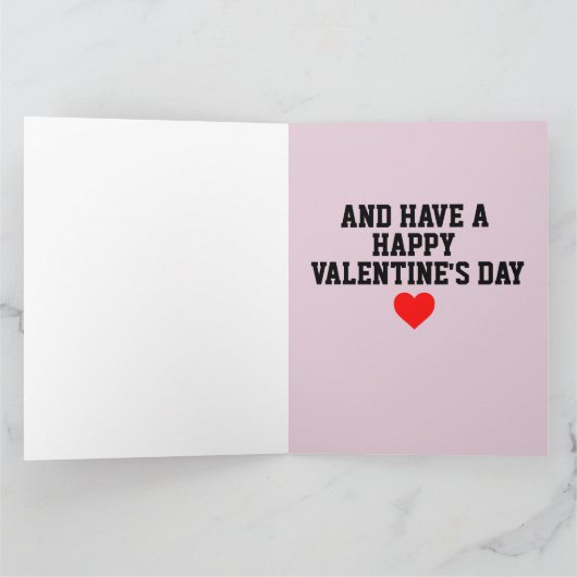 VALENTIJNSDAG FUNNY BIDEN KAART (Binnen)