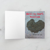 Valentijnsdag Funny Cat voor vrienden Feestdagen Kaart (Binnen)