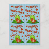 Valentijnsdag Funny Frog Prince Kaarten (4) Feestdagenkaart (Voorkant)