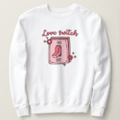 Valentijnsdag Funny Love Switch Trui (Design voorkant)