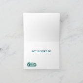 Valentijnsdag Funny Race Car Thmed Kaart (Binnen)