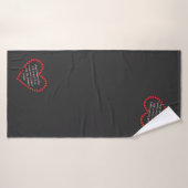 Valentijnsdag Funny Sarcasm Humor Quote Badhanddoek (Badhanddoek)