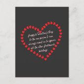 Valentijnsdag Funny Sarcasm Humor Quote Briefkaart (Voorkant)
