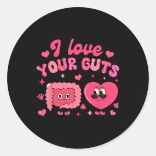 Valentijnsdag Gastro Endoscopie Verpleegster Ik Ho Ronde Sticker
