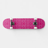 Valentijnsdag Gebreid Patroon 2 Persoonlijk Skateboard (Horizontaal)