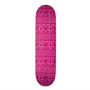 Valentijnsdag Gebreid Patroon 2 Persoonlijk Skateboard