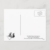 Valentijnsdag gedicht feestdagenkaart (Achterkant)