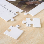 Valentijnsdag geeft paar persoonlijke foto's legpuzzel (Zijkant)