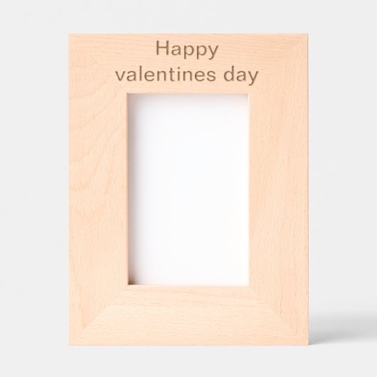 Valentijnsdag Gegraveerde Lijstjes (Voorkant)