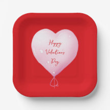 Valentijnsdag gelukkig hart felrood