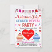 Valentijnsdag Gendergelijkheid onthullen uitnodigi Kaart (Voorkant)