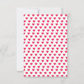 Valentijnsdag Gendergelijkheid onthullen uitnodigi Kaart (Achterkant)