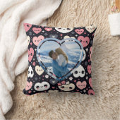 Valentijnsdag Gepersonaliseerde foto's en namen Kussen (Deken)