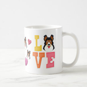 Valentijnsdag German Shepherd Cute Hondenliefhebbe Koffiemok