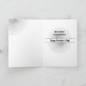 Valentijnsdag getatoeëerde harten Namen en datum t Feestdagen Kaart (Binnen)