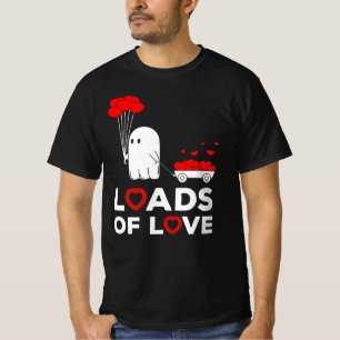 Valentijnsdag ghost ladingen liefde hart ghost t-shirt