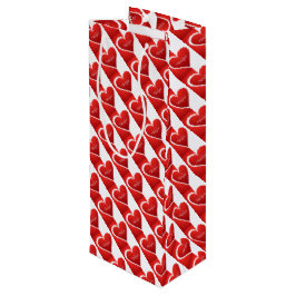 Valentijnsdag Gift Bag Wijn Cadeautas