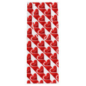 Valentijnsdag Gift Bag Wijn Cadeautas (Achterkant)