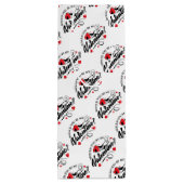 Valentijnsdag Gift Bag Wijn Cadeautas (Achterkant)