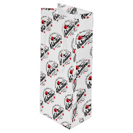 Valentijnsdag Gift Bag Wijn Cadeautas