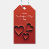 Valentijnsdag Gift Label Cadeaulabel (Voorkant)