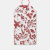 Valentijnsdag Gift Label - Elegant ontwerp Cadeaulabel (Achterkant)