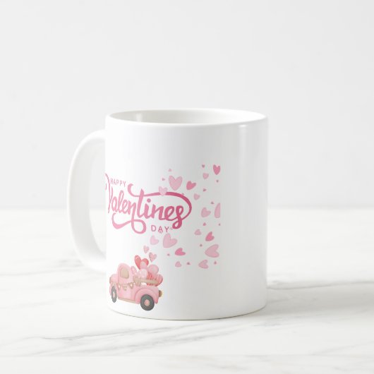 Valentijnsdag Gift Mok (Voorkant links)