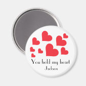 Valentijnsdag Gift voor zijn of haar eigen naam Magneet (Voorkant / Achterkant)